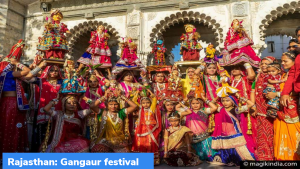 राजस्थान में मनाया जा रहा है गणगौर उत्सव (Gangaur Festival)