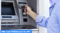 RBI: Cash Withdrawal via UPI