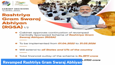 Revamped Rashtriya Gram Swaraj Abhiyan