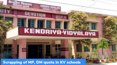 Scrapping of MP, DM quota in KV schools