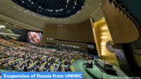 Suspension of Russia from UNHRC