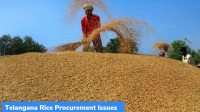 Telangana Rice Procurement Issues