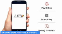 UPI: 500-crore Milestone in Volume