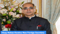 Vinay Mohan Kwatra: New Foreign Secretary