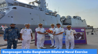 Bongosagar: India-Bangladesh Bilateral Naval Exercise