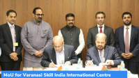 MoU for Varanasi Skill India International Centre