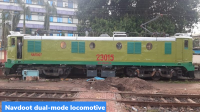 Navdoot dual-mode locomotive