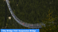 ‘Sky Bridge 721’ Suspension Bridge