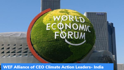 WEF’s Alliance of CEO Climate Action Leaders- India