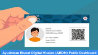 Ayushman Bharat Digital Mission (ABDM) Public Dashboard