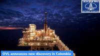New oil discovery by ONGC Videsh Limited in Colombia
