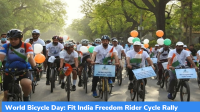 World Bicycle Day: ‘Fit India Freedom Rider Cycle Rally’