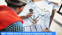 MHI- MSDE sign MoU to facilitate training in Engineering Trades