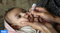 What is significance of finding of first case of polio in US in a decade?