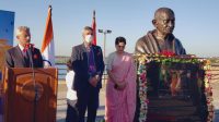 Paraguay: Bust of Mahatma Gandhi unveiled