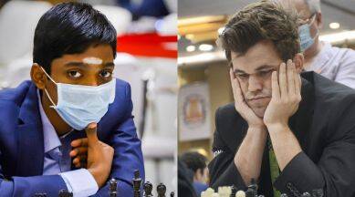 Indian chess prodigy R Praggnanandhaa beats world champion Magnus Carlsen  twice in 3 months