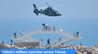 China’s largest-ever military exercises around Taiwan