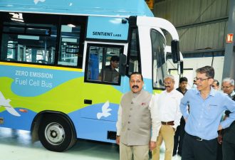 India’s first indigenously developed Hydrogen Fuel Cell Bus