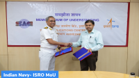 Indian Navy- ISRO MoU for Satellite based Naval Applications