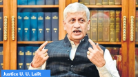 Justice U.U. Lalit named as CJI’s Successor