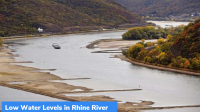 Lower Water Levels in Rhine River
