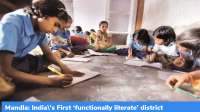 Mandla: First ‘functionally literate’ district