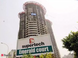Noida Supertech Twin Towers razed