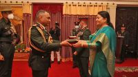 Indian Army Chief conferred honorary rank of Nepal Army General