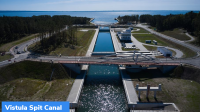 Poland opens new canal across the Vistula Spit