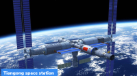 Tiangong space station’s final module launched