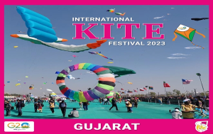 गुजरात में अंतर्राष्ट्रीय पतंग महोत्सव 2023 शुरू हुआ
