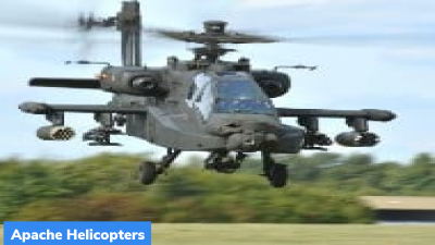 Apache attack helicopters