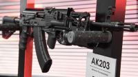 India and Russia Joint Venture starts production of Kalashnikov AK-203