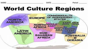 Cultural Regions Of World