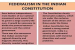 Geographical basis of Indian federalism