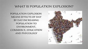 Population Explosion and Food Security