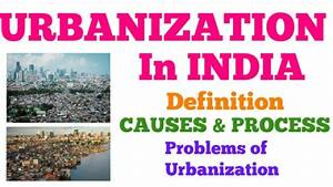 Problems and Remedies of Urbanization
