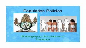 World Population Problems and Policies