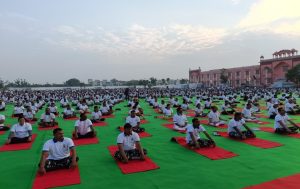 अंतर्राष्ट्रीय योग दिवस से पहले राजस्थान में योग महोत्सव का आयोजन किया गया