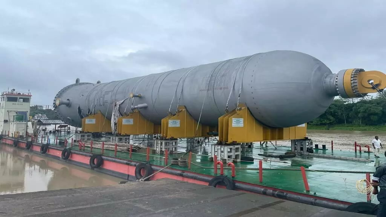 First Over Dimensional Cargo Odc Gktoday