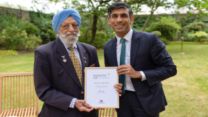 Rajindar Singh Dhatt Receives Points of Light Award