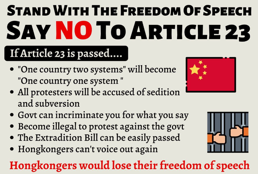 What is Hong Kong’s Article 23?Insert/edit link