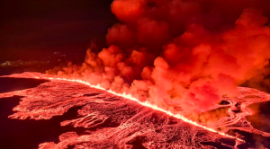 Iceland’s Violent Volcanic Eruption