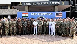 India-US Tri-Services Conduct Joint Exercise “Tiger Triumph 2024”