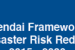 Sendai Framework for Disaster Risk Reduction