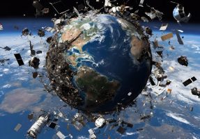 Space Debris Threat to Earth’s Defenses