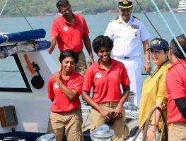 Indian Navy Women Officers Complete Historic Transoceanic Expedition