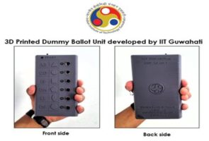 IIT Guwahati Develops Innovative 3D Printed Dummy Ballot Unit