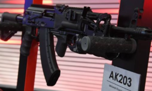India-Russia JV Completes AK-203 Rifle Production Phase