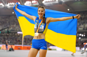 Who is Yaroslava Mahuchikh?